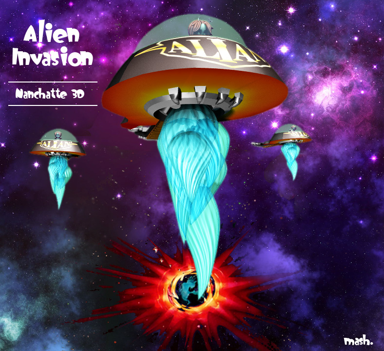 alian invasion UFO